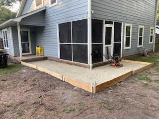 Starting a Flagstone walkway