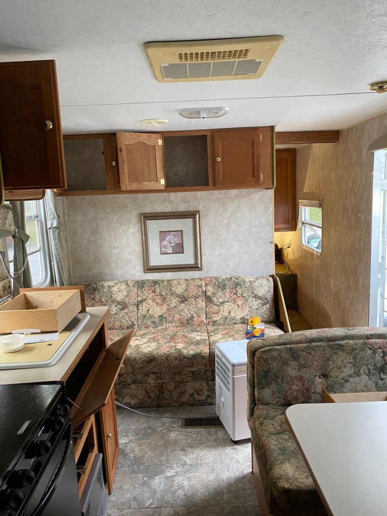 Camper living room